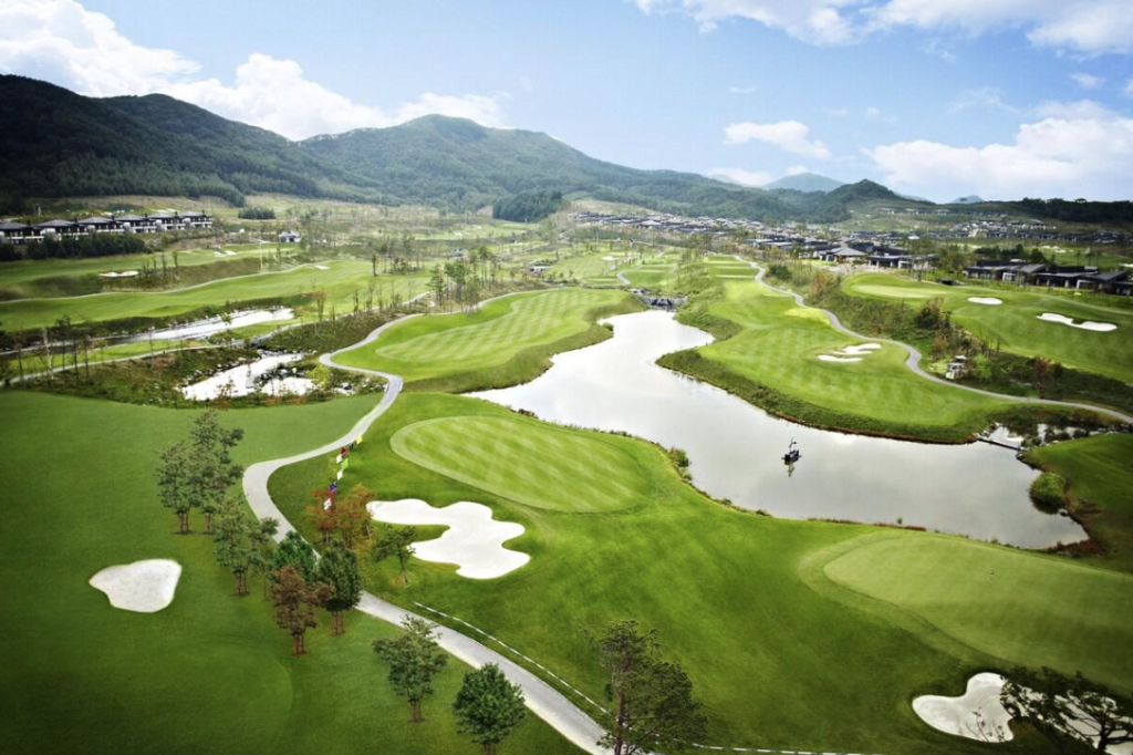 Parcours de golf d'Alpensia à Pyeongchang